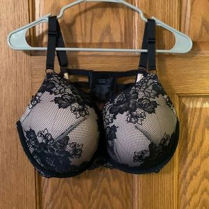 Torrid black lace bra